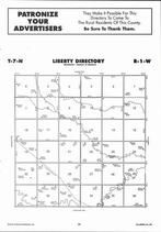 Liberty Township, Turkey Creek, Directory Map, Fillmore County 2007